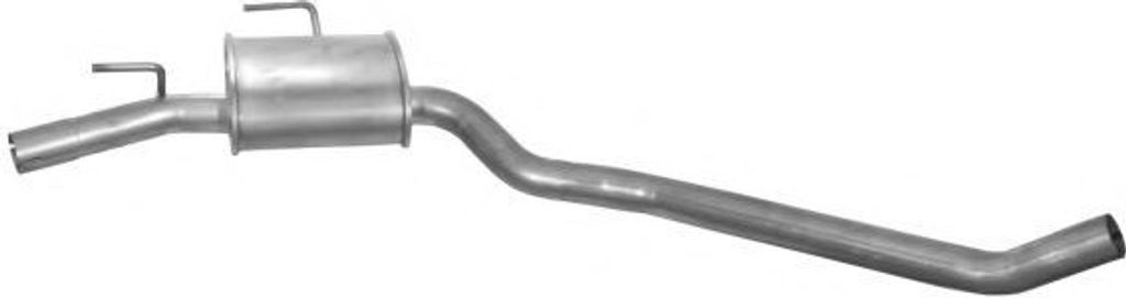 VEGAZ OS-533 Mittelschalldämpfer Schalldämpfer für OPEL Omega B Caravan (V94) für VAUXHALL Omega (B) Limousine (V94)