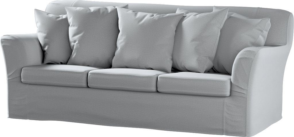 Dekoria Bezug für Tomelilla 3-Sitzer Sofa nicht ausklappbar, dunklegrau, Sofahusse, Tomelilla 3-Sitzer