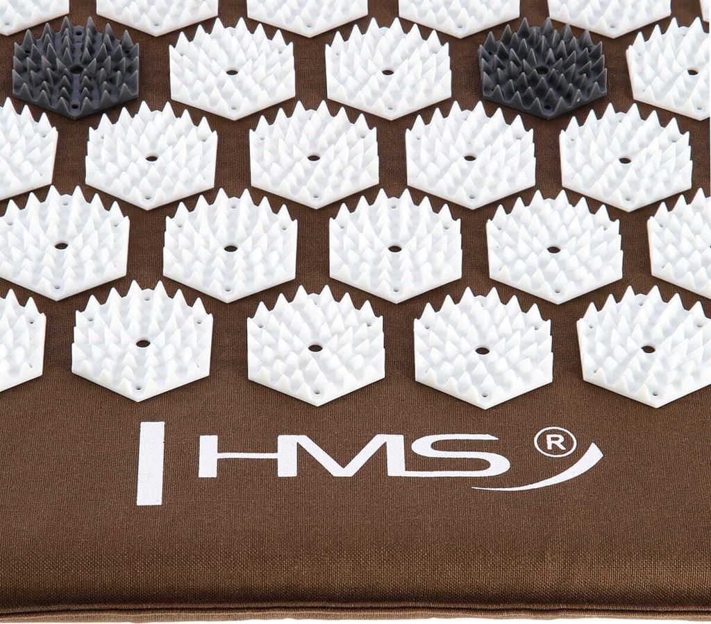 Akupresurní podložka HMS AKM09, hnědá Obrázek produktu 3