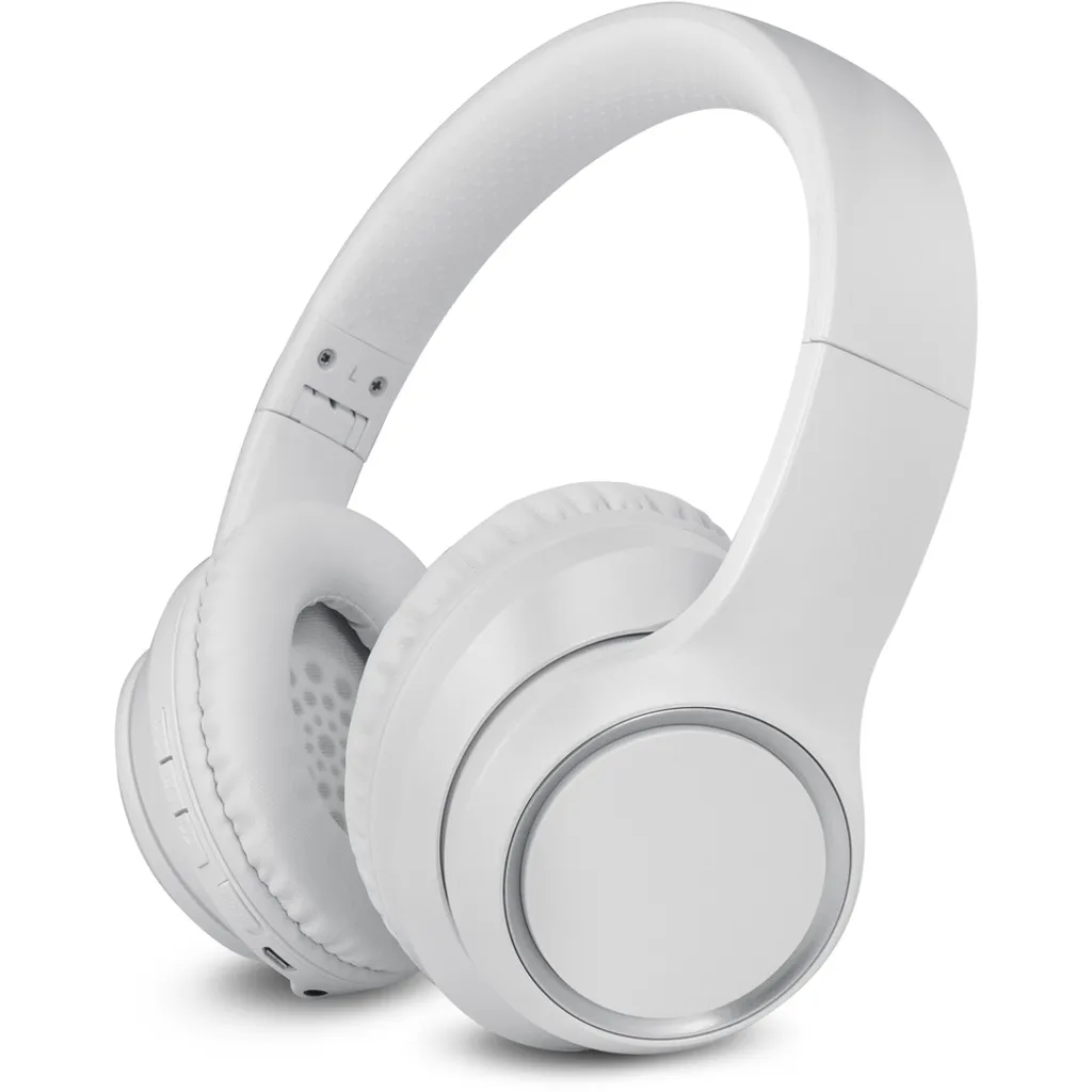 Casque Sencor SEP 710BT WH idéal pour le télétravail et les appels en blanc