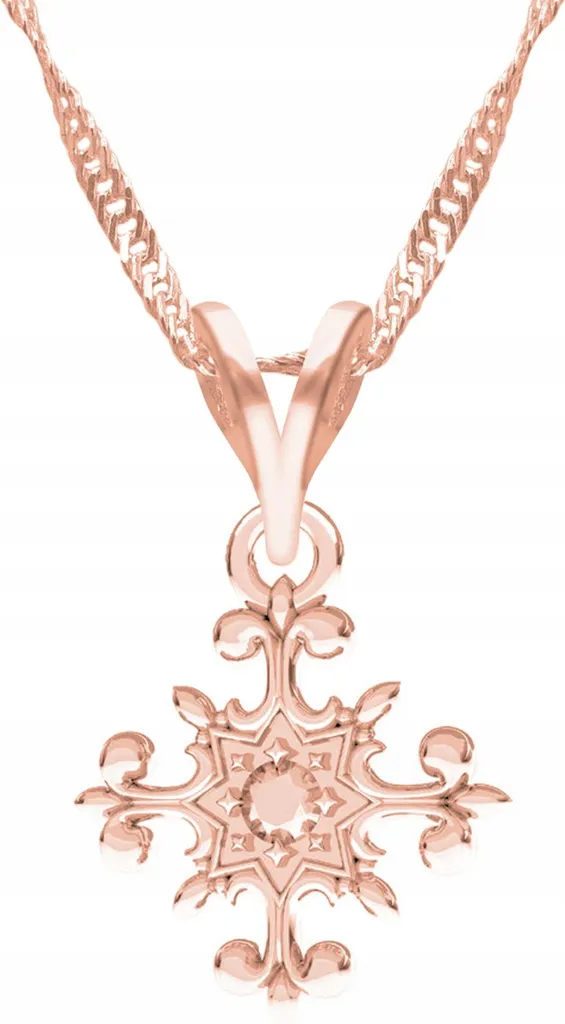 Collana Croce Oro Argento 925 Uomo - Street Style Hip Hop Jewel