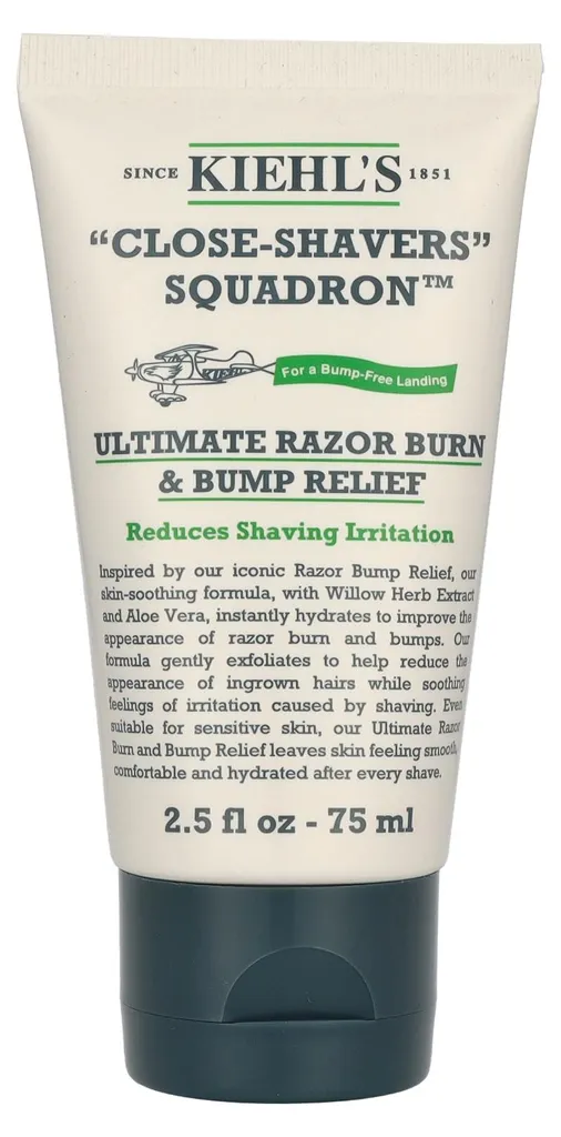 Kiehl's Razor Burn Relief 75ml - Stopper les Boutons et Feu du Rasage