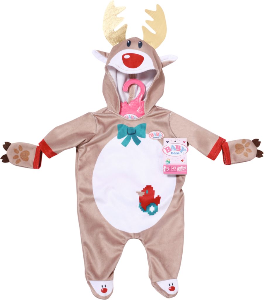 ZAPF CREATION Baby born Rentier Kuschelanzug 0 0 STK Produktbild 3