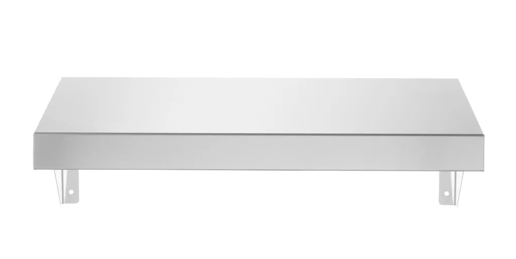 HENDI Seitliche Arbeitsplatte für Grillsystem Green Fire, 480x298x(H)160mm