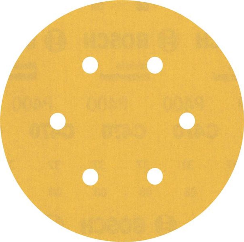 EXPERT C470 Schleifscheibe, 150mm, K400, 6 Löcher, 5-tlg.