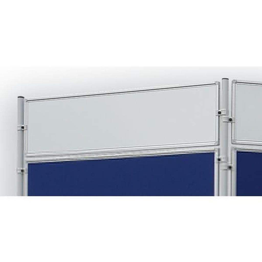 FRANKEN Weißwandtafel f. Stellwandsystem ECO 1.200 x 300 mm Speditionsversand