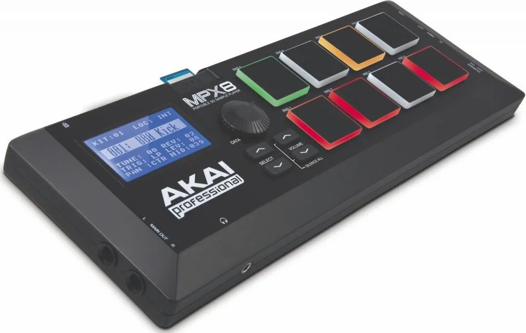 Lanceur de Samples Akai MPX8 Idéal pour la Scène et le Home Studio