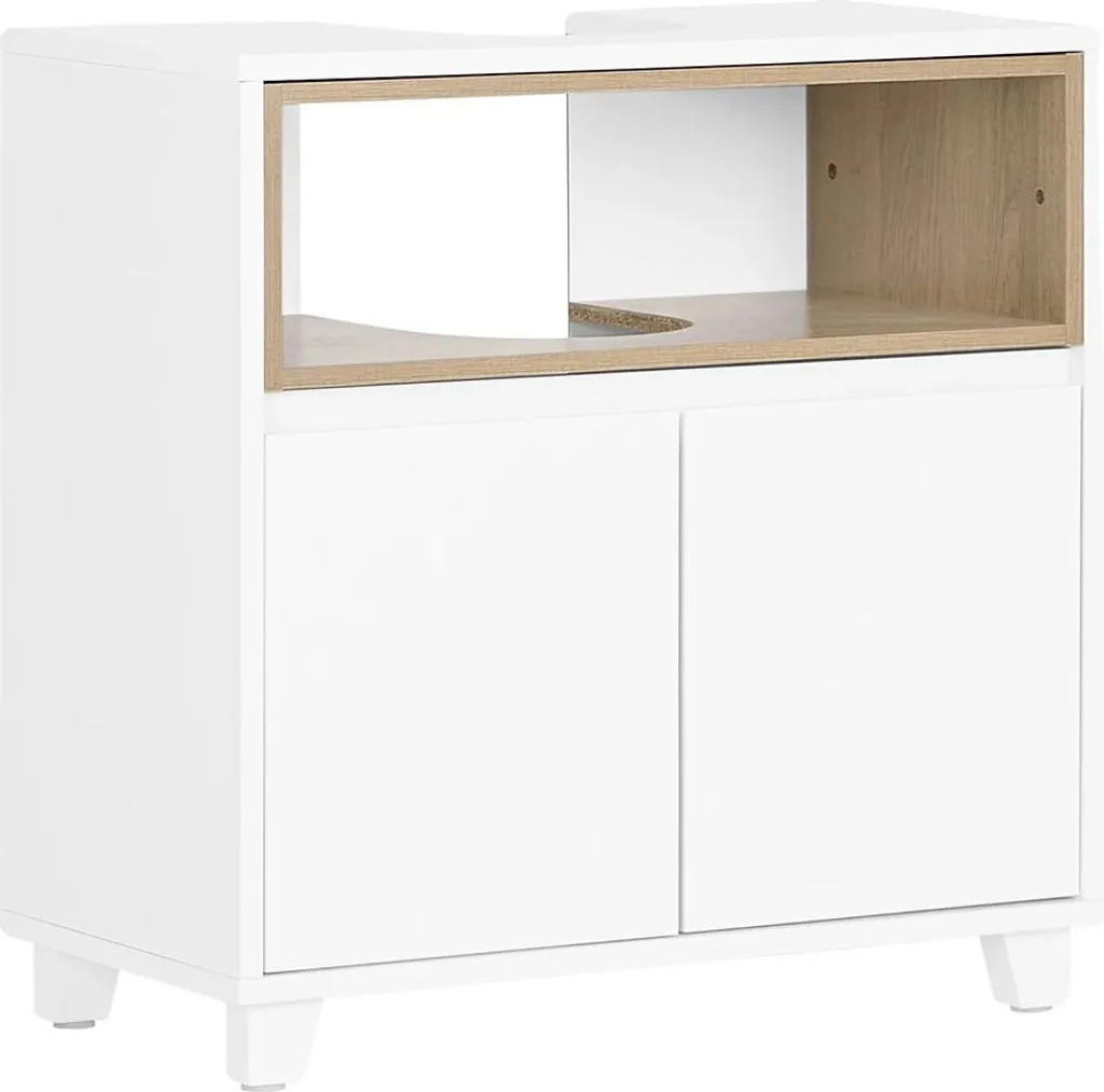 Lavabo sous Meuble pour Salle de Bain Moderne - Gain de Place et Design Blanc