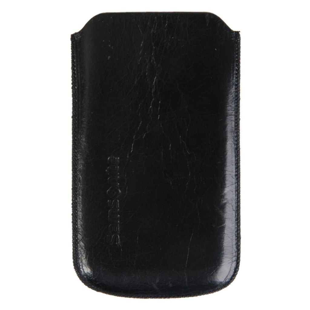 Samsonite Toledo, Schwarz, Leder, 108 x 12 x 58 mm