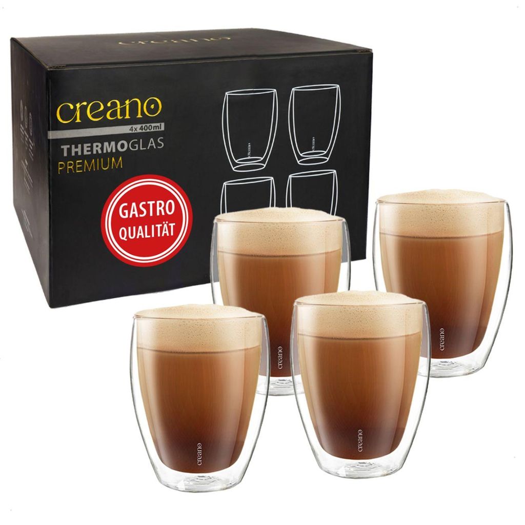 Creano doppelwandige Premium Gläser in Gastro Qualität, Produktbild 