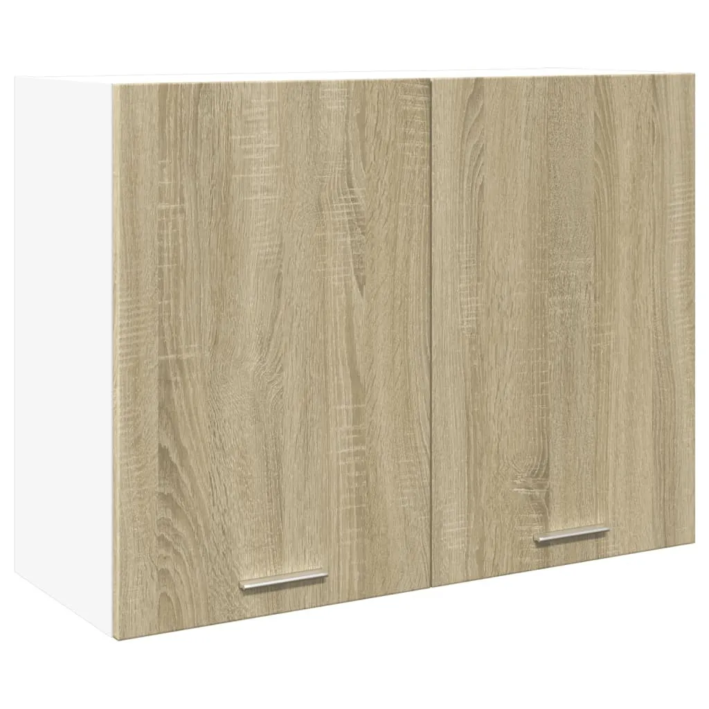 Mobiletto Sospeso Rovere Sonoma 80x31x60 cm - vidaXL Armadio Lyon