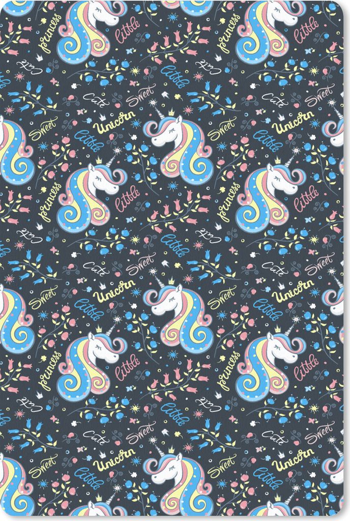 MuchoWow Mauspad Mousepad Einhorn - Zitat - Regenbogen - Muster 40x60 cm - Mousepads - Maus Mat - Pad - Mausunterlage - Schreibtisch Accesoire