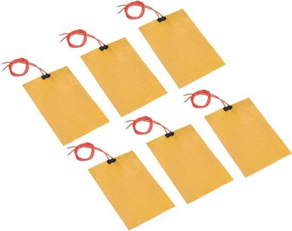 Verwarmingsfolie 24V 50W polyimide verwarmingspads zelfklevende elementen 135 mm x 95 mm für eine konstante Temperatur