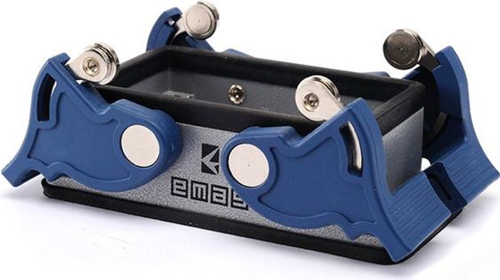 Metallverbinder, leer, 10-polig, 16 A, Fertiganschluss (montiert auf einer Trennwand), manuelle Rollverschlüsse - Kunststoff T0-EBM10GM44