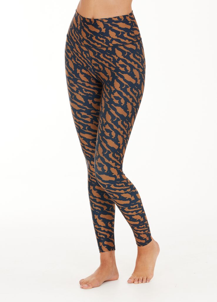 ENDURANCE Funktionstights Windia mit trendigem Leopardenmuster Print 3330 42