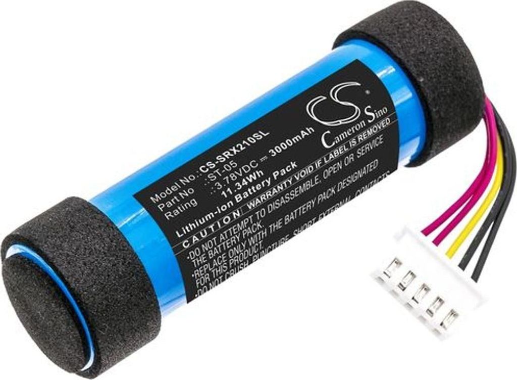 Akku für Sony SRS-XB21, 3000 mAh, Li-Ion
