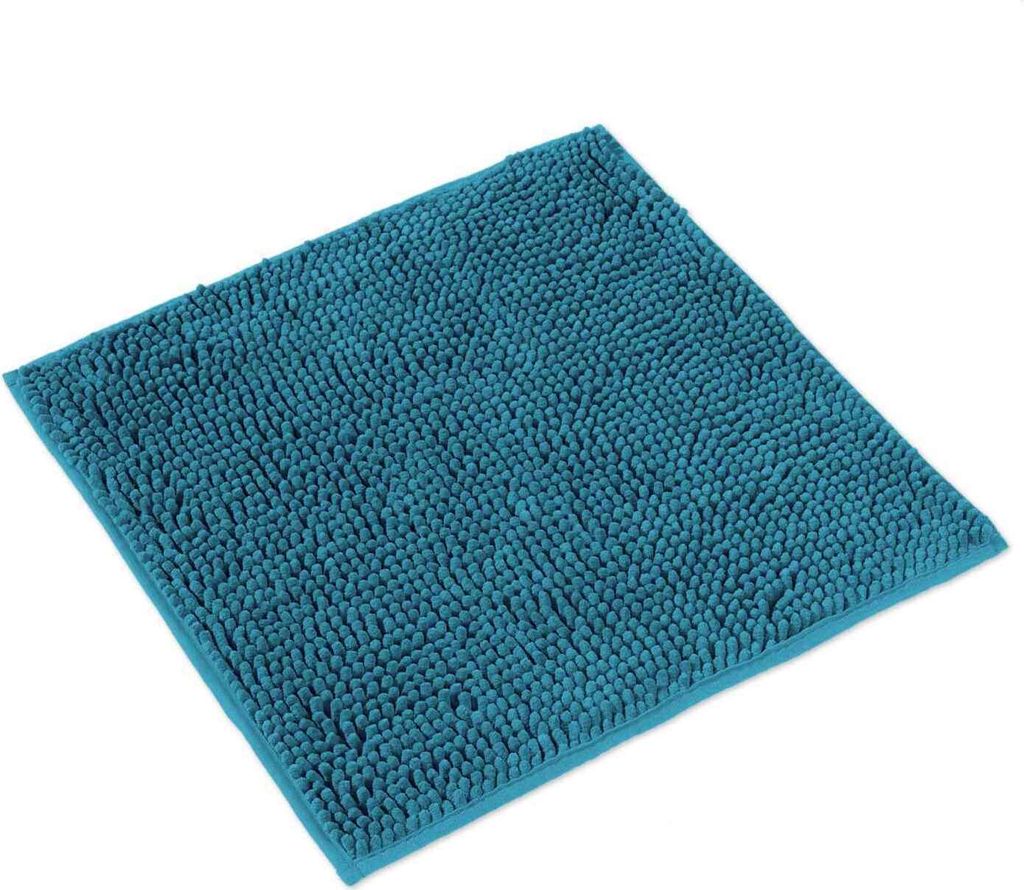 WohnDirect Badematte PARIS Petrol 45x45cm Produktbild 