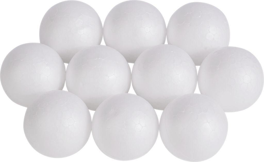 VBS Styroporkugel, Ø 4 cm, 10 Stück Produktbild 