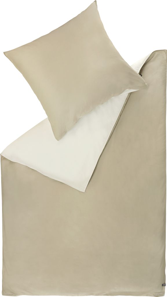 SCHÖNER WOHNEN Bettwäsche Play-B Farbe beige Größe 135x200+80x80