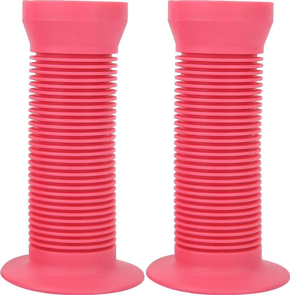 Kinder-Fahrrad-Roller-Lenker, Anti-Rutsch-Griffe, Fahrrad-Lenkergriffe (Rosa)