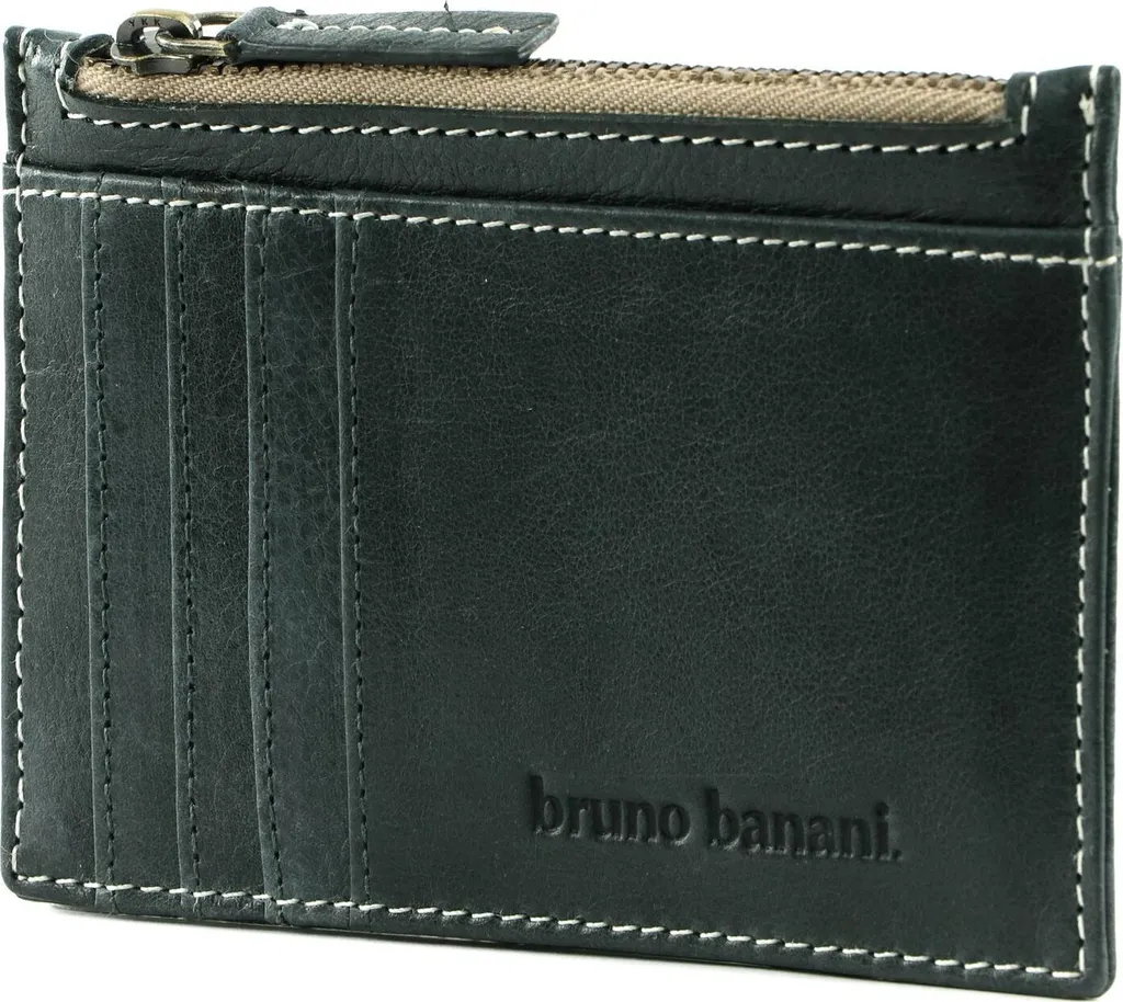 bruno banani portacarte Credit Card Holder Black nero
