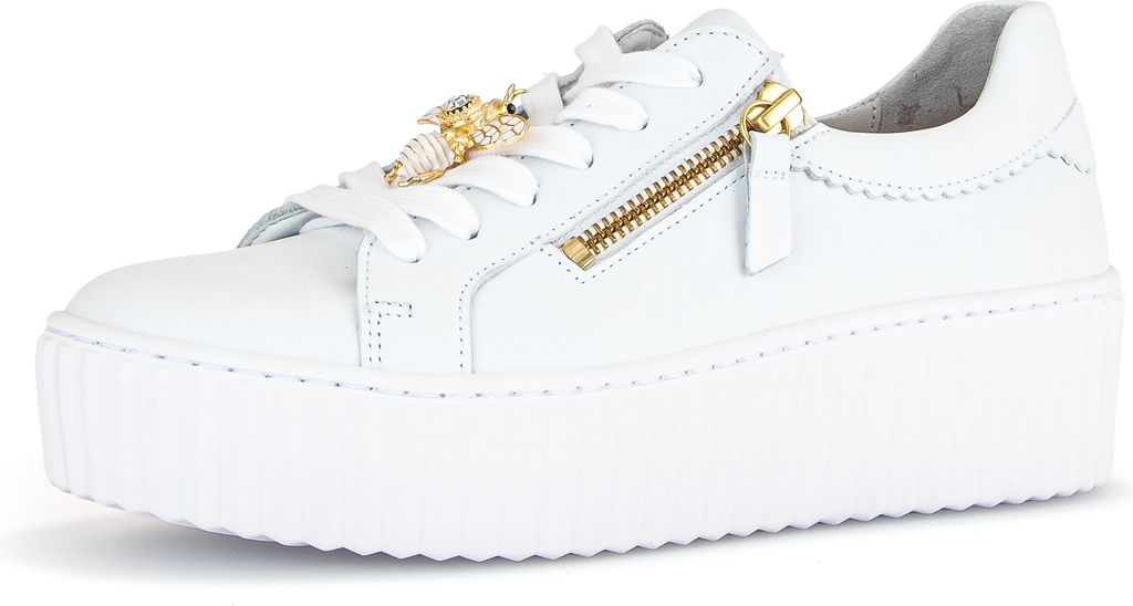Gabor Plateau Schnürschuhe Damen 31373236373030 Weiß 39 EU Produktbild 31