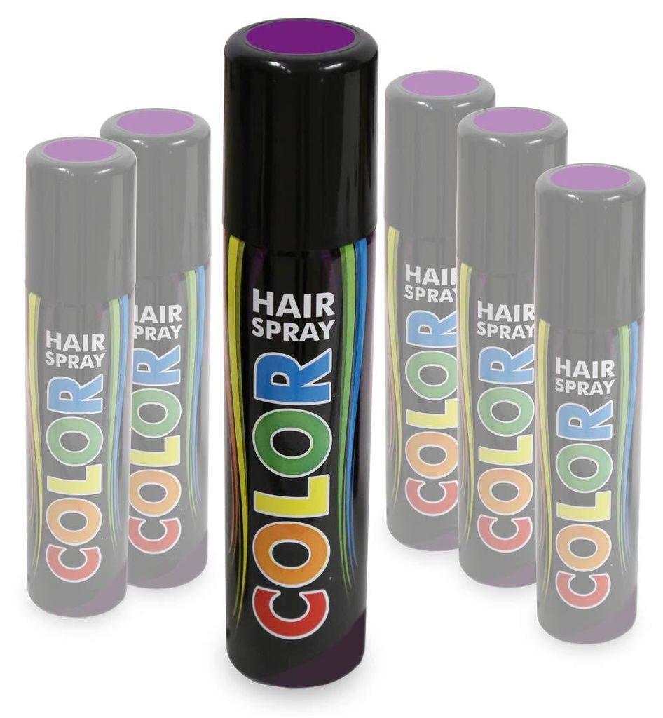 Hairspray Color in verschiedenen Farben buntes Haarspray Produktbild 