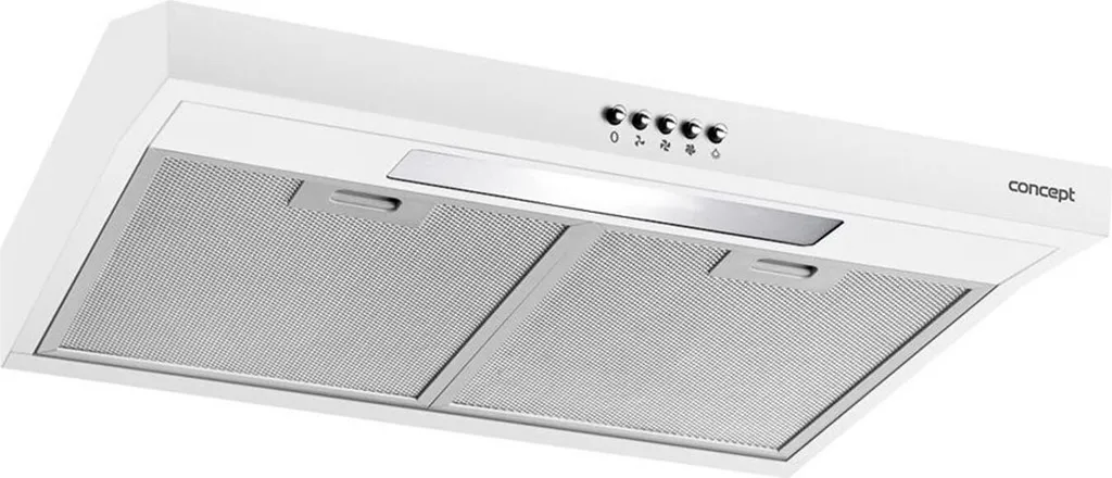 Hotte aspirante LED 60 cm Concept OPP1260WH puissance 135m3/h blanc
