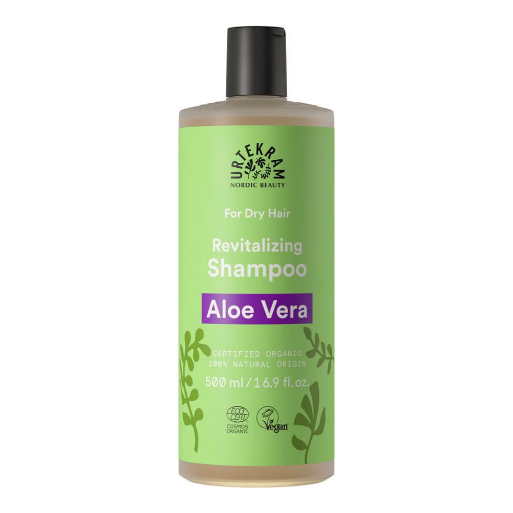 Urtekram Shampoo aloe vera droog haar (500 ml) Productafbeelding 