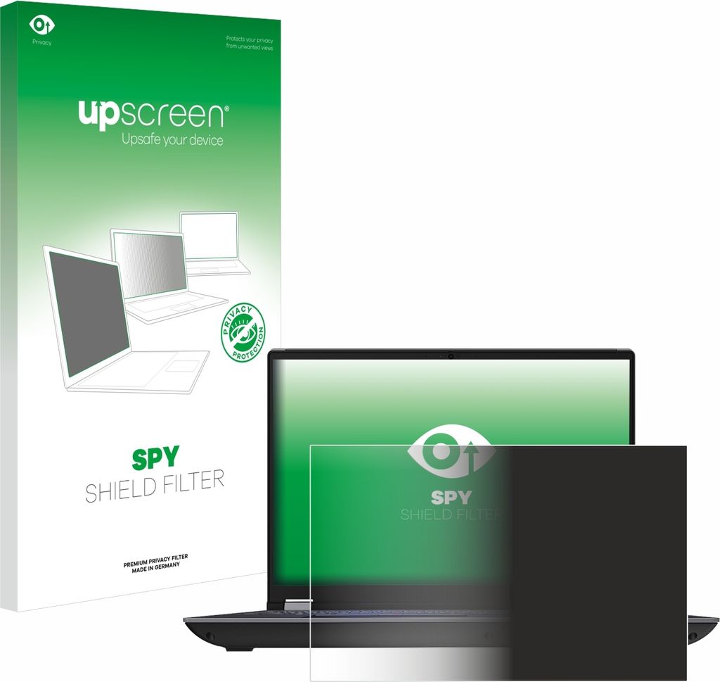 upscreen Blickschutzfilter für Lenovo ThinkPad P16 Gen 2 Non-Touch Anti-Spy Privacy Filter Sichtschutz Blaulicht-Schutz