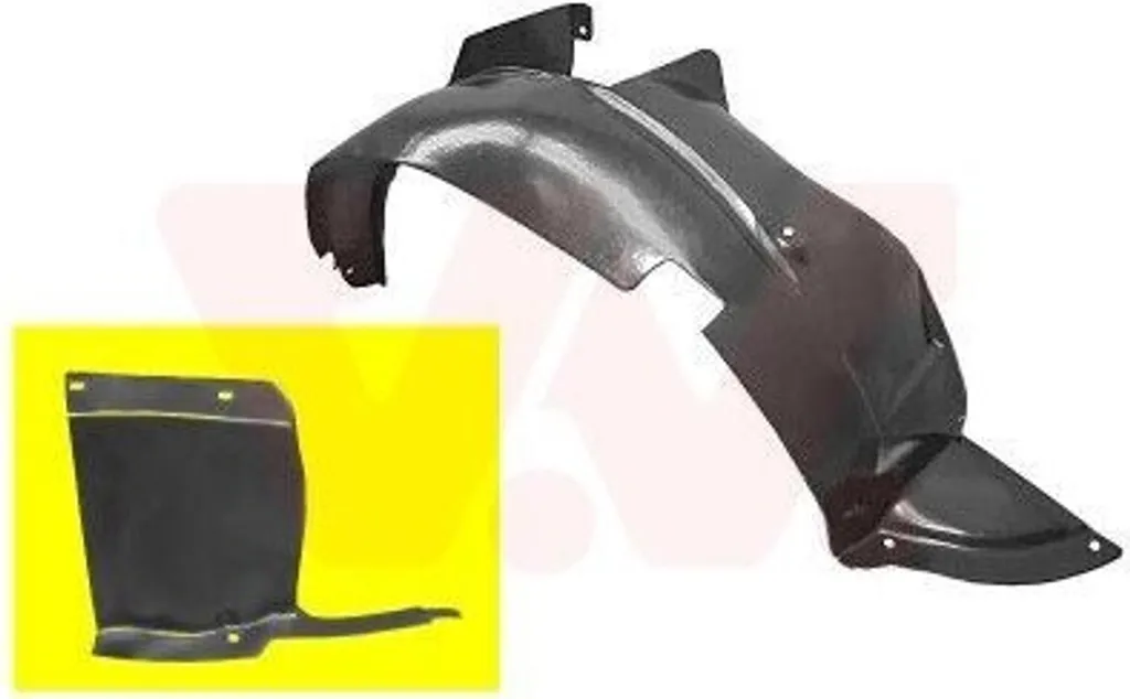 Passaruota VAN WEZEL 0904436 per Peugeot Partner 5F Lato Destro
