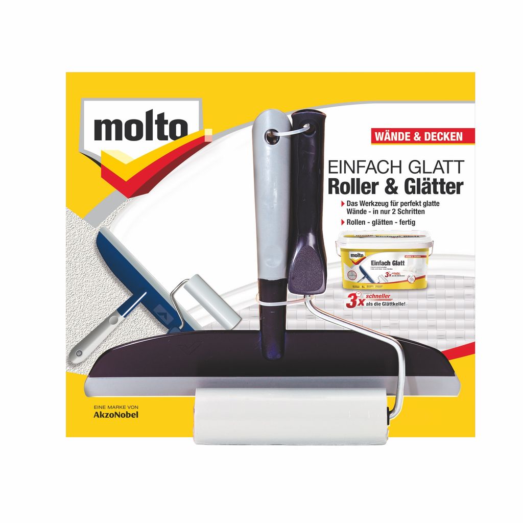 Molto Einfach Glatt Werkzeuge Roller Glätter Spachtel