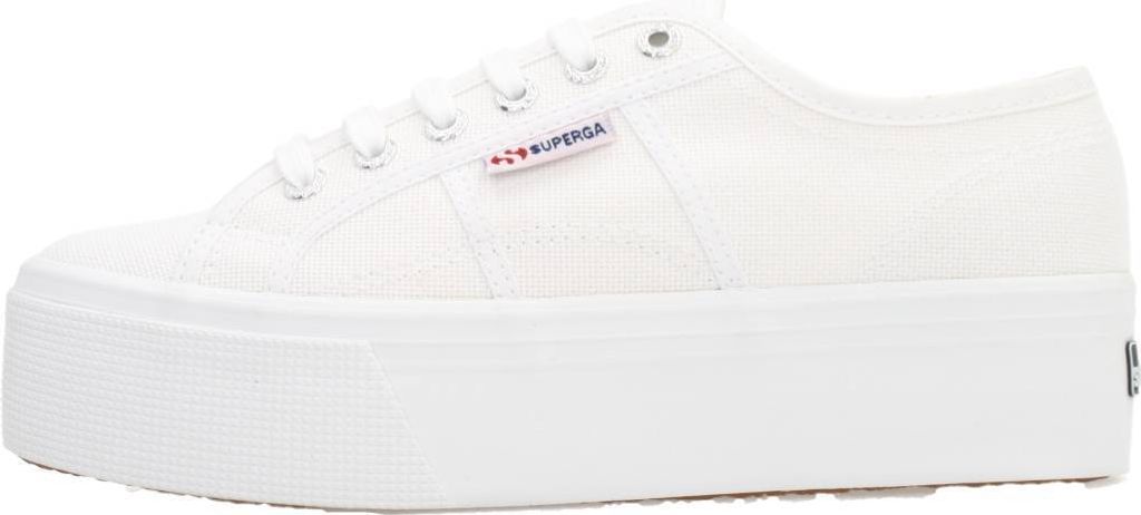 Superga 2790 Cotu Frauen Schnürung Segeltuch Plattform Produktbild 23