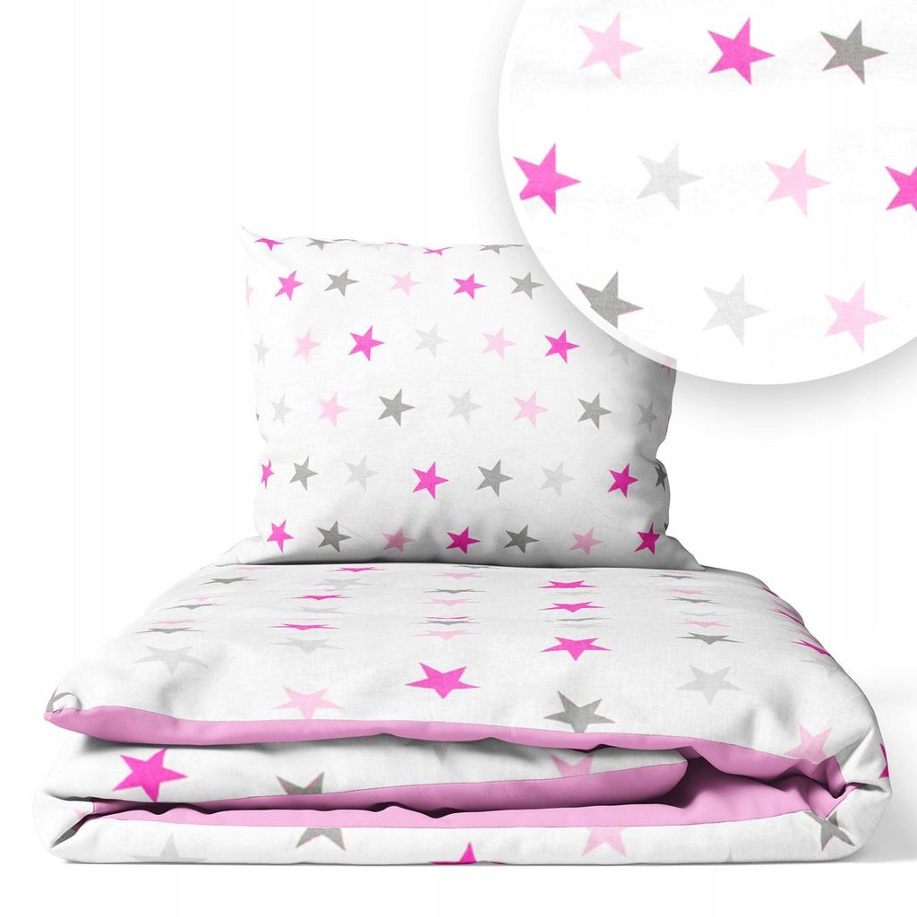 Kinderbettwäsche 100x135 Baumwolle Baby Bettwäsche Set 100x135 + 40x60 Kissenbezug Jungen & Mädchen Kleinkind Bettbezug