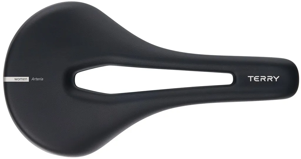 Selle Terry Butterfly Arteria Women Noir 120 mm rails en acier solide