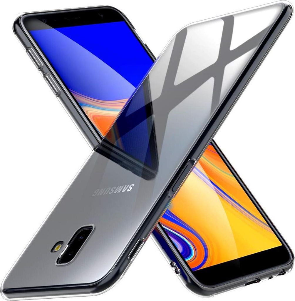 Schutzhülle für Samsung Galaxy J6 Plus Hülle Transparent Slim Cover Clear Case