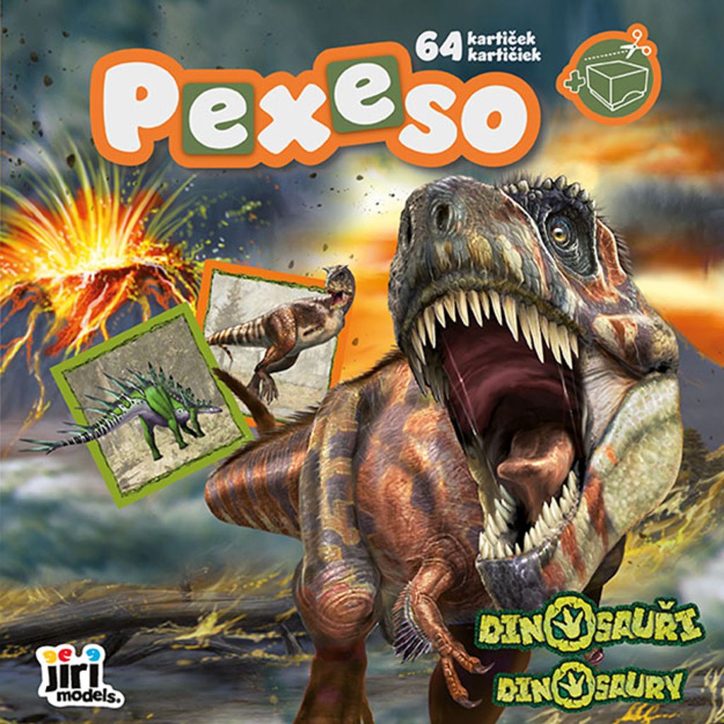 Memory-Spiel im Dinosaurier-Arbeitsbuch