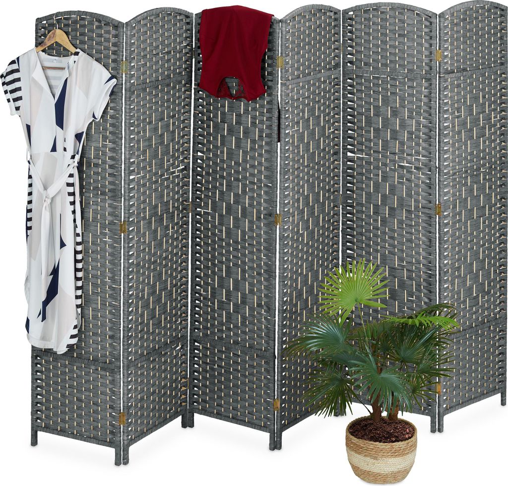 Paravento divisorio Relaxdays, A x L: 170 x 240 cm, Immagine del prodotto 