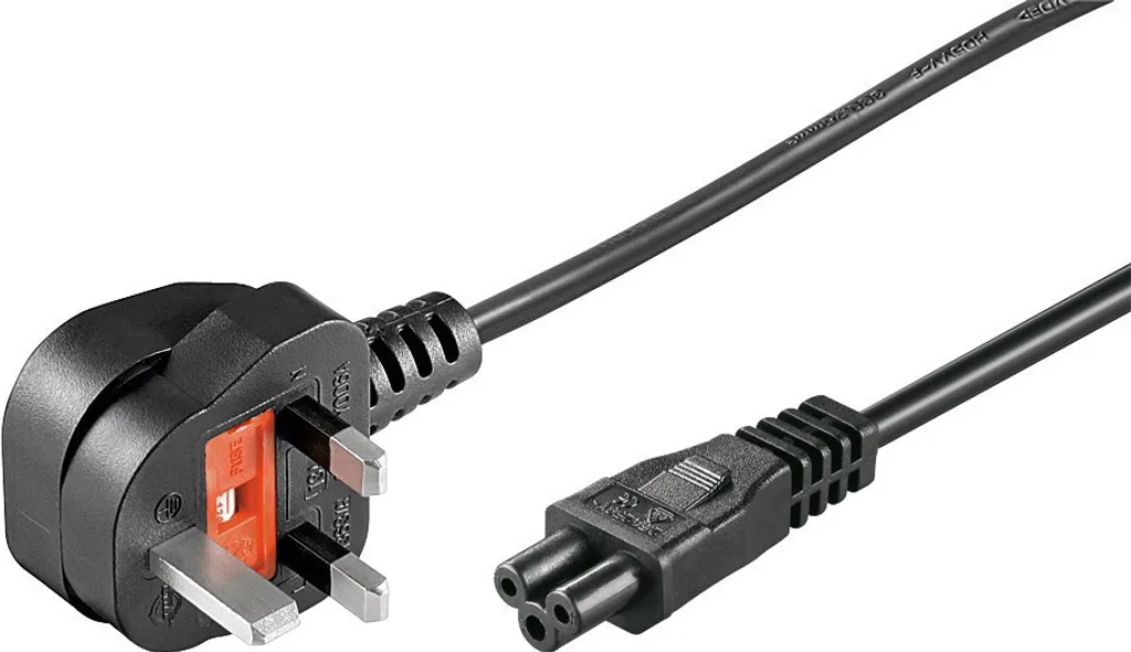 Microconnect PE090810 Cavo di alimentazione nero 1 m accoppiatore C5 (PE090810)
