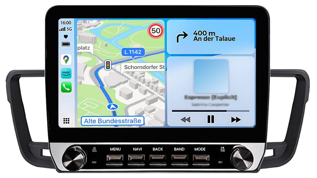 Android Radio geeignet für Peugeot 508 2011-2018 CarPlay Produktbild 