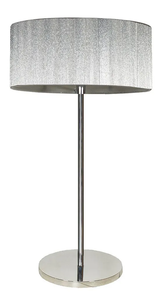 Candellux SOLO 41-27897 lampe de table : structure chrome éclatante