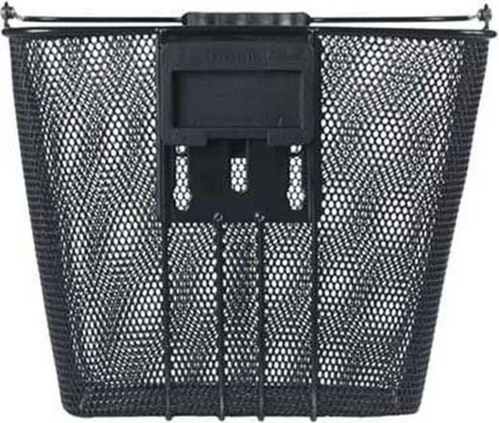 Panier de vélo avant Basil Bilbao Noir avec fixation rapide KlickFix - 4