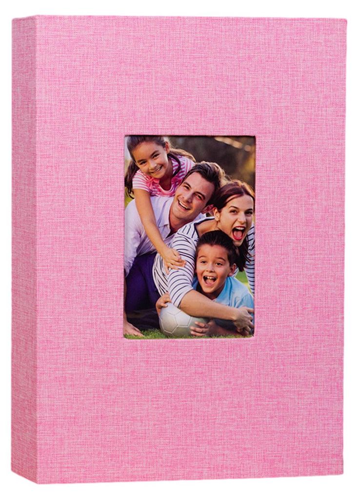 Fotoalbum 4x6 Zoll, 300 Taschen, Leineneinband, Bilderbuch mit Sichtfenster, personalisierbares Erinnerungsalbum für Babys, Paare, Urlaub, Jahrest...