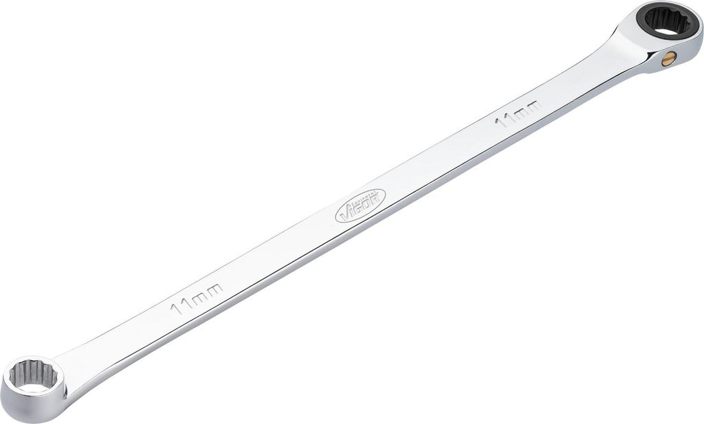 VIGOR Ratschen-Ringschlüssel extra lang V7031-11 SW 11 mm