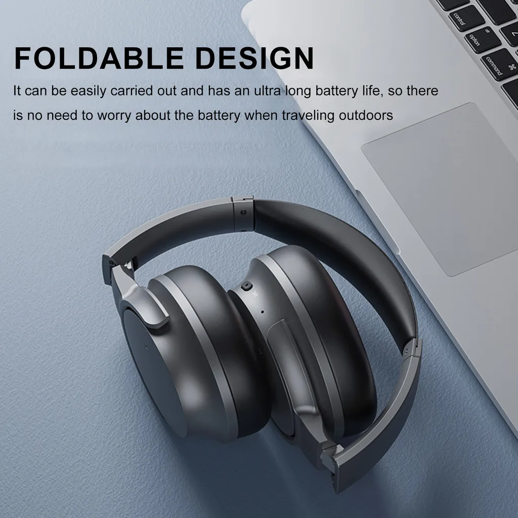 Oreillette Bluetooth triple mode ANC et transparence KO-STAR gris