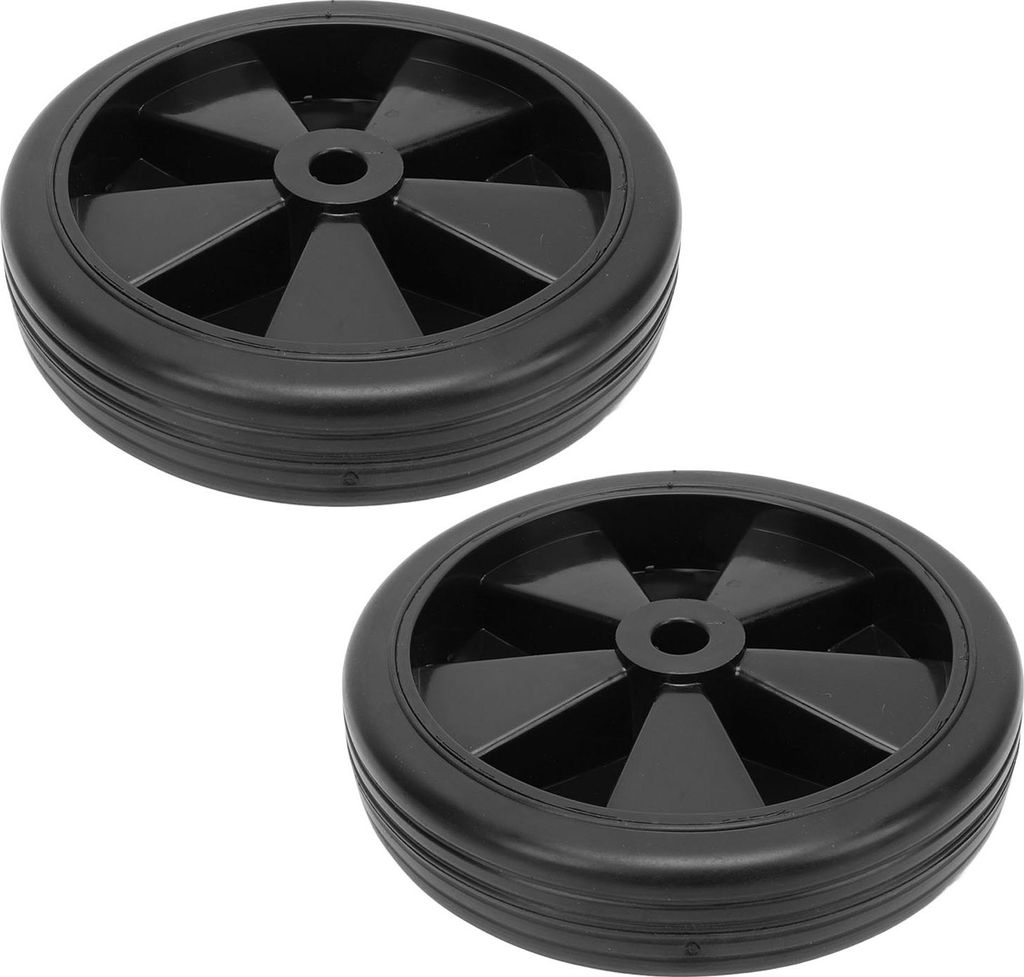2 Stück 6-Zoll-Universalräder, 12 Löcher, Gummiräder, Ersatzteil für Luftkompressoren, 150 mm Durchmesser