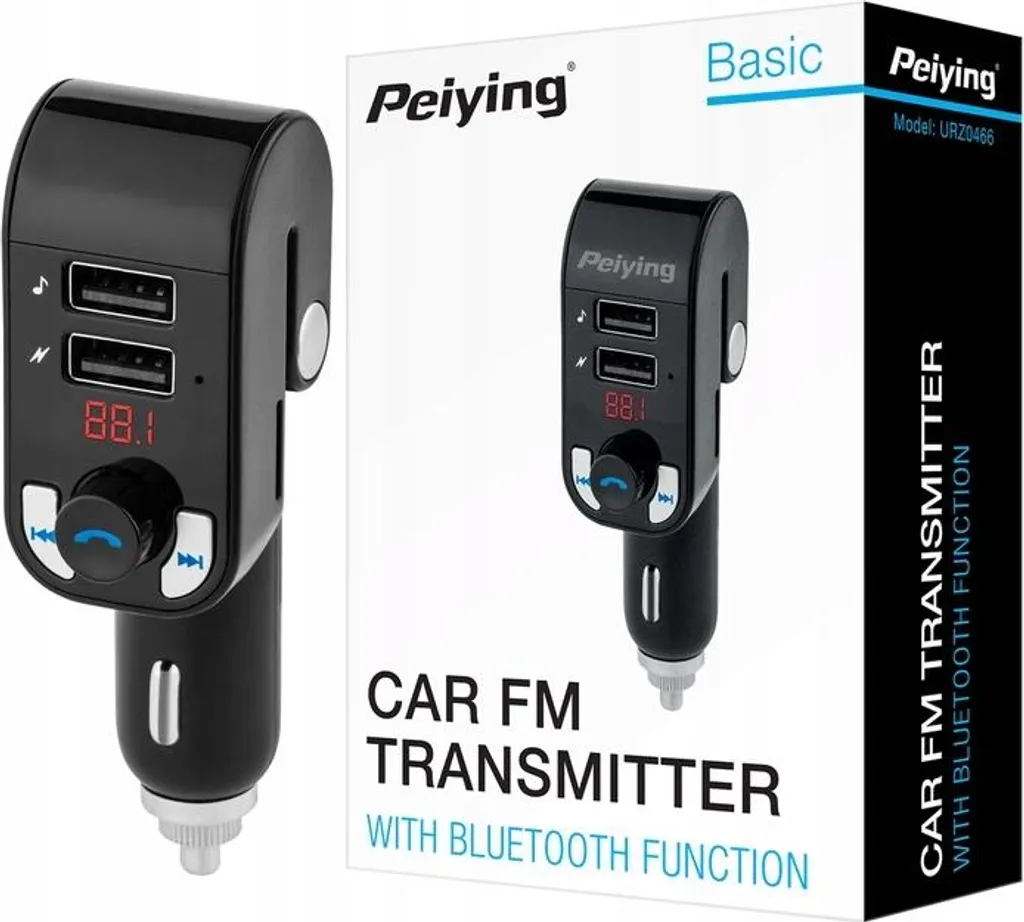Peiying Bluetooth Car Kit: Musica e Ricarica USB per i tuoi Viaggi
