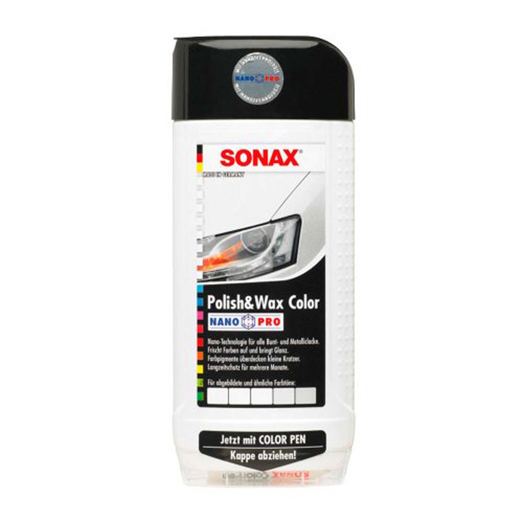 SONAX Autopolitur "Polish & Wax Colo weiß