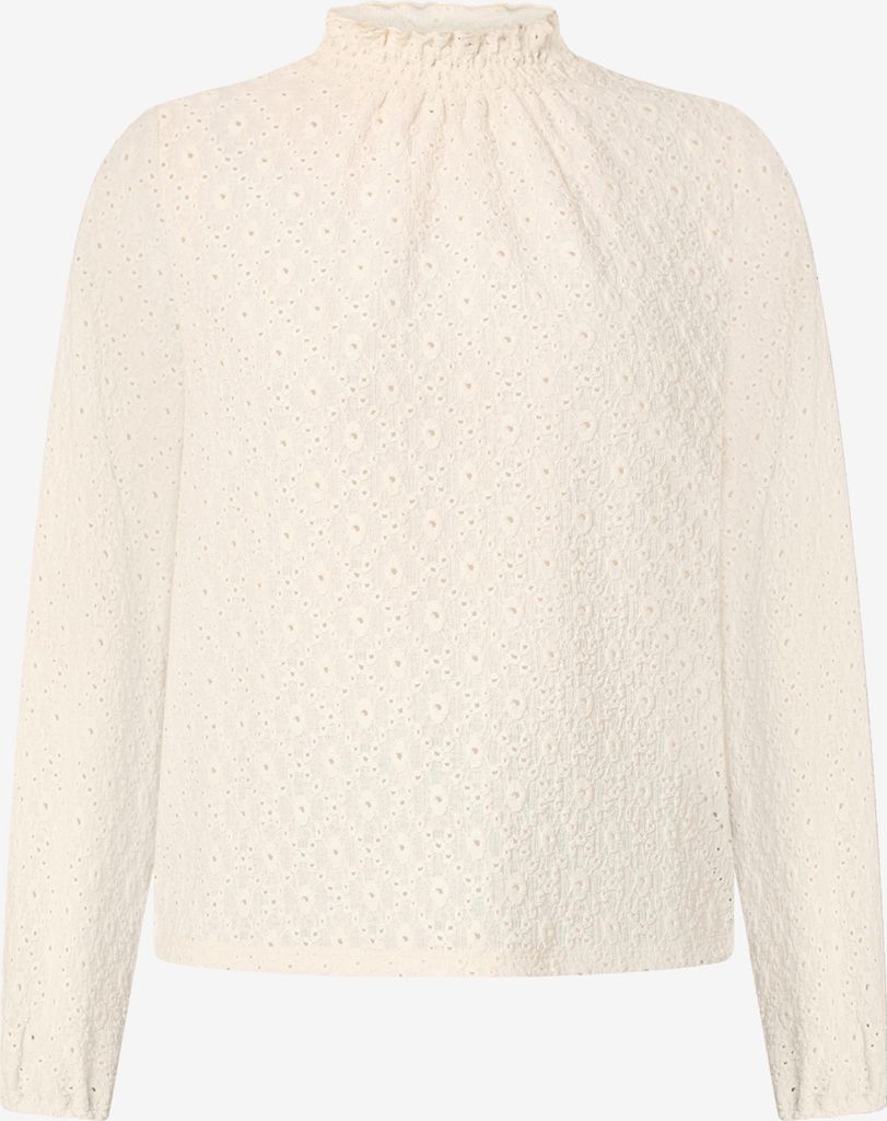 Bluse mit Lochmuster
