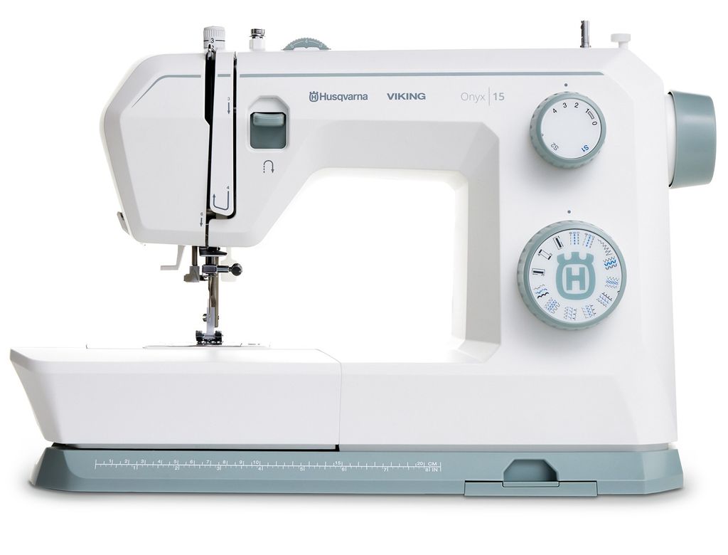 Husqvarna Viking ONYX15, Grau, Dunkelgrün, 4 Step, 204 mm, Produktbild 